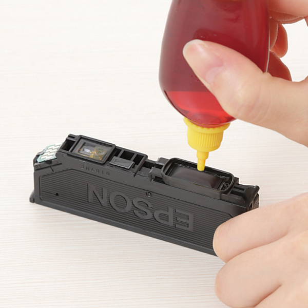 インクを補充する