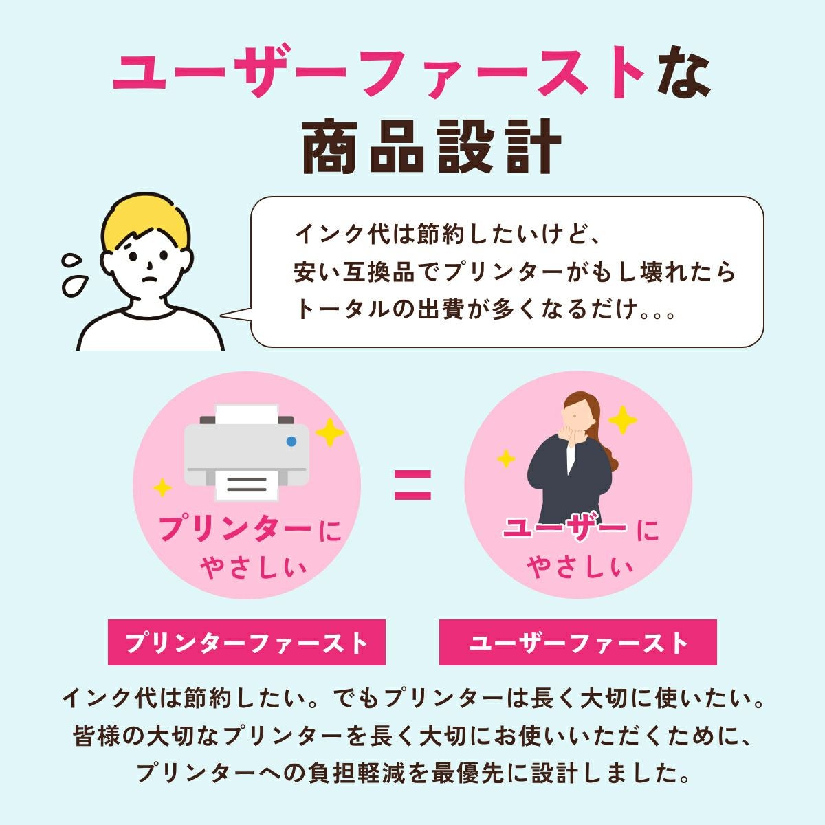 IC50 ふうせん EPSON(エプソン) 互換インクカートリッジ 6色 EP-804A