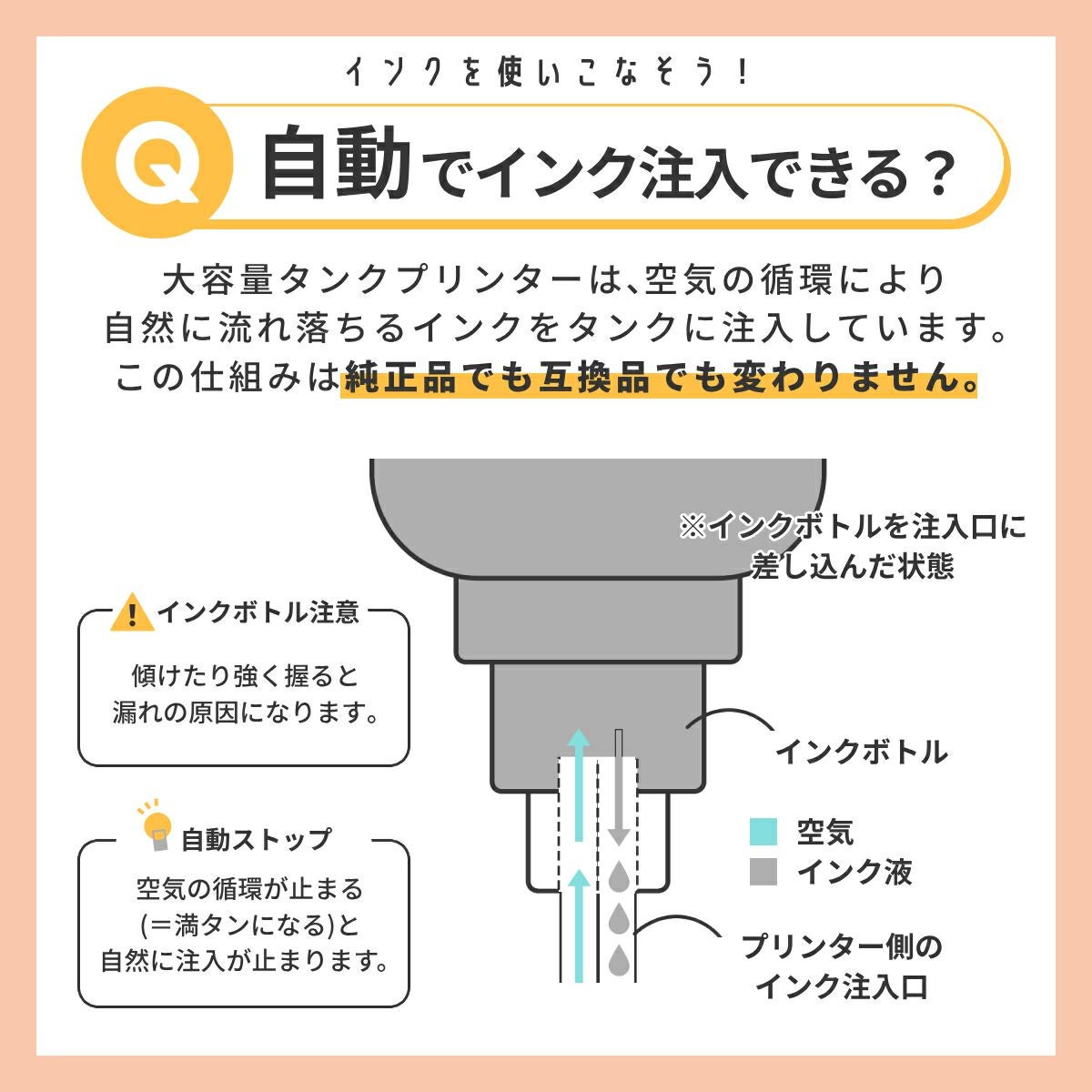 YAD HAR ヤドカリ ハリネズミ EPSON(エプソン) 互換インクボトル 4色