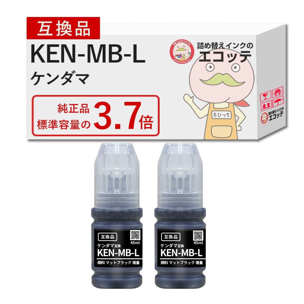 TAK タケトンボ EPSON(エプソン) 互換インクボトル 大容量 増量 4色