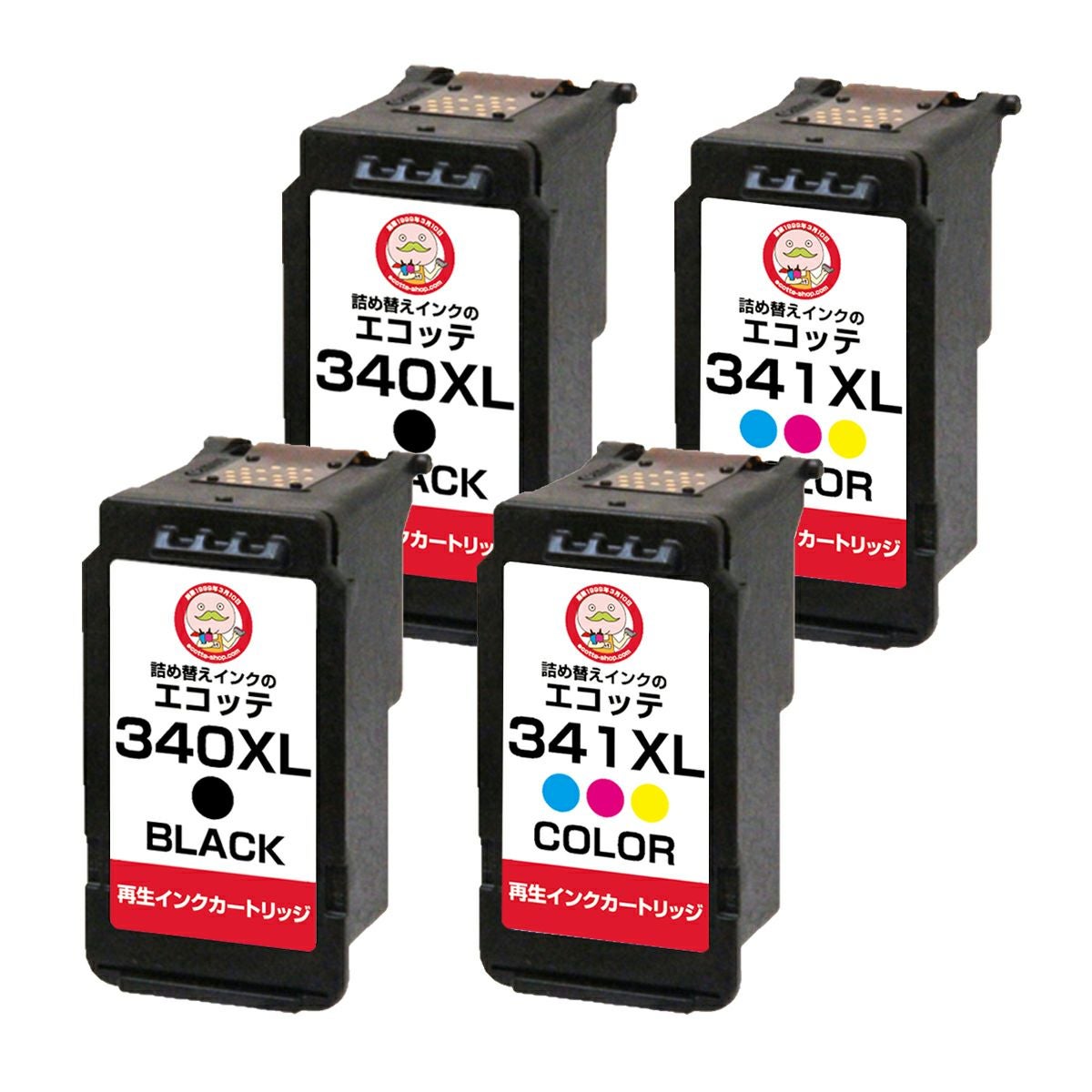 Canon 使用済み インクカートリッジ BC-340XL 341XL 345 346 BC-340XL